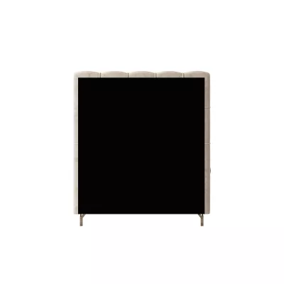 Čalúnená boxspringová posteľ 90x200 ADRIA COMFORT PLUS 2 - béžová