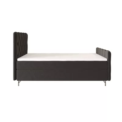 Čalúnená boxspringová posteľ 120x200 ADRIA COMFORT PLUS 2 - šedá
