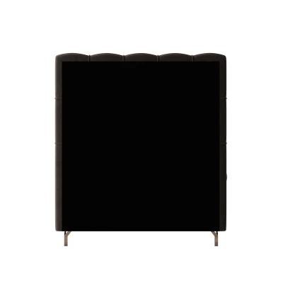 Čalúnená boxspringová posteľ 120x200 ADRIA COMFORT PLUS 2 - šedá