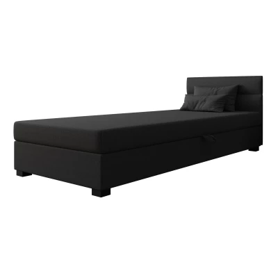 Jednolôžková čalúnená posteľ 90x195 NALINDA 1 - šedá