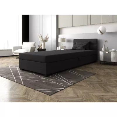 Jednolôžková čalúnená posteľ 100x195 NALINDA 1 - šedá