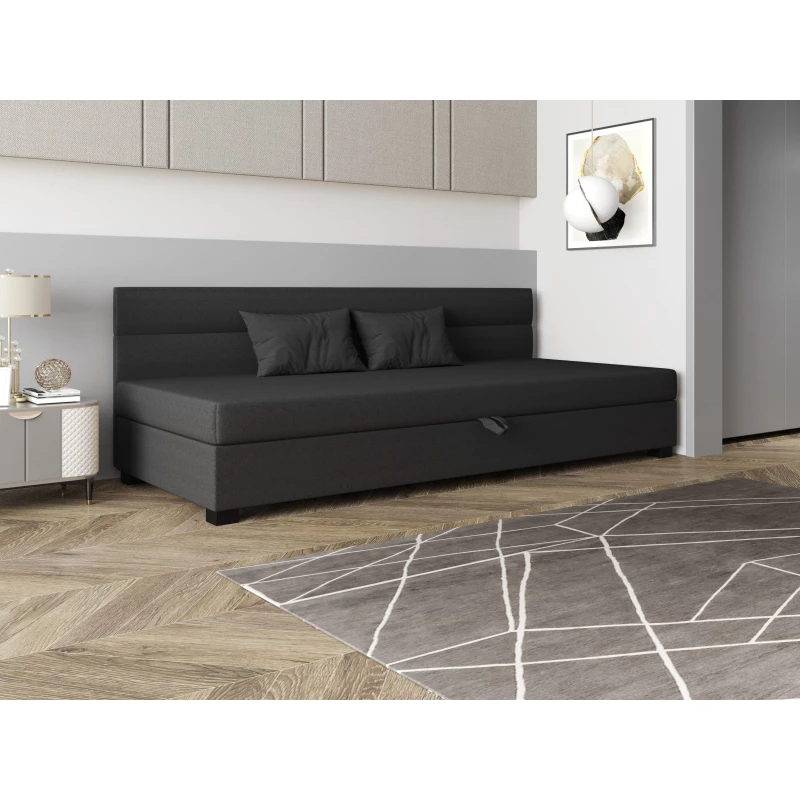 Jednolôžková čalúnená posteľ 120x195 NALINDA BIZ 1 - šedá