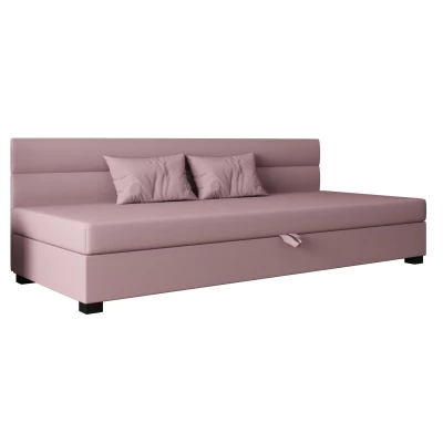 Jednolôžková čalúnená posteľ 120x195 NALINDA BIZ 2 - ružová