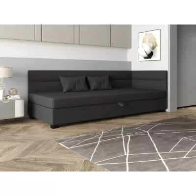 Jednolôžková čalúnená posteľ 100x195 NALINDA PLUS 1 - šedá