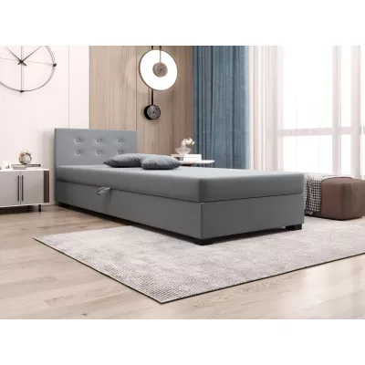 Jednolôžková posteľ 120x195 AJKA 1 - modrošedá