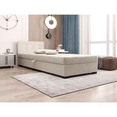 Jednolôžková posteľ 80x195 AJKA 1 - ecru