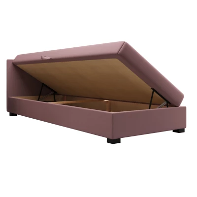 Jednolôžková posteľ 120x195 AJKA 1 - svetlo šedá