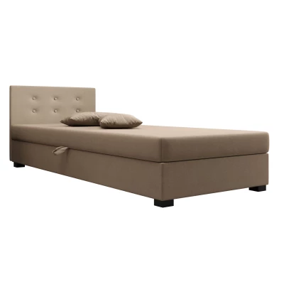 Jednolôžková posteľ 90x195 AJKA 2 - hnedá