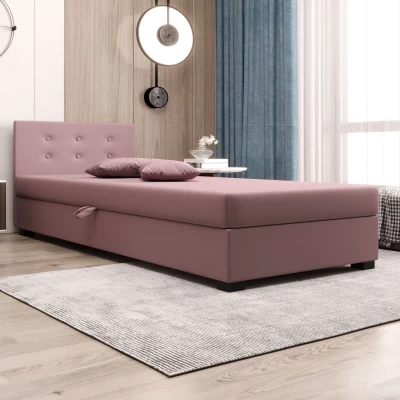 Jednolôžková posteľ 110x195 AJKA 2 - ružová