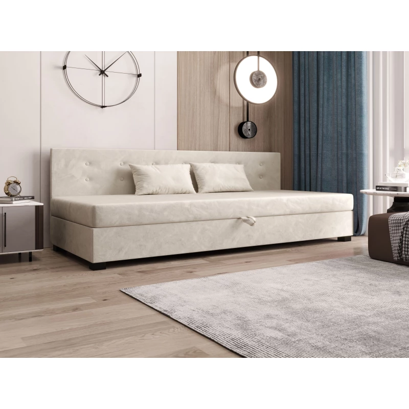 Jednolôžková posteľ 80x195 AJKA BIZ 1 - ecru