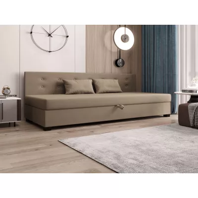 Jednolôžková posteľ 80x195 AJKA BIZ 2 - hnedá