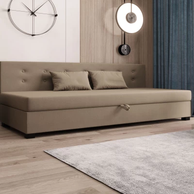 Jednolôžková posteľ 120x195 AJKA BIZ 2 - hnedá