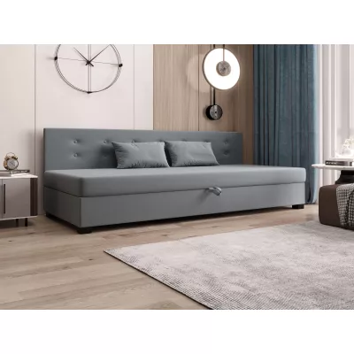 Jednolôžková posteľ 90x195 AJKA BIZ 2 - modrošedá