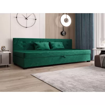Jednolôžková posteľ 90x195 AJKA BIZ 2 - zelená