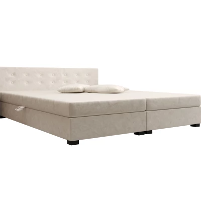 Manželská posteľ 160x200 AJKA DOUBLE 1 - ecru