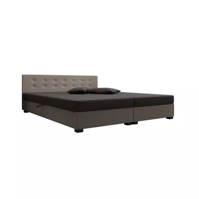 Manželská posteľ 180x200 AJKA DOUBLE 2 - šedá / svetlo šedá