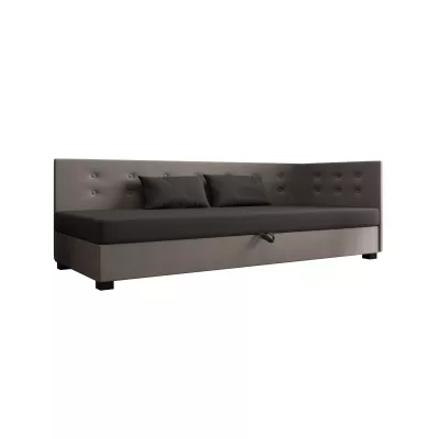 Jednolôžková posteľ 80x195 AJKA PLUS 1 - šedá / svetlo šedá