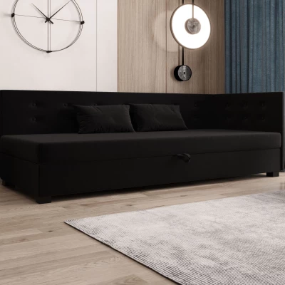 Jednolôžková posteľ 80x195 AJKA PLUS 1 - čierna
