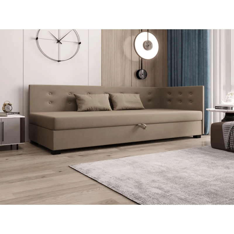 Jednolôžková posteľ 80x195 AJKA PLUS 1 - hnedá