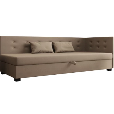 Jednolôžková posteľ 120x195 AJKA PLUS 1 - hnedá