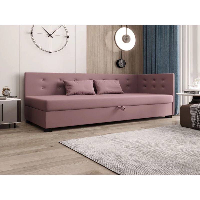 Jednolôžková posteľ 80x195 AJKA PLUS 1 - ružová