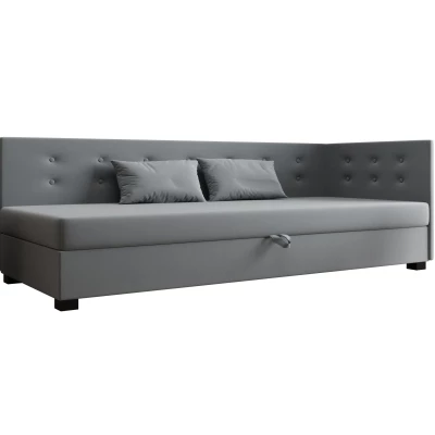 Jednolôžková posteľ 80x195 AJKA PLUS 1 - modrošedá