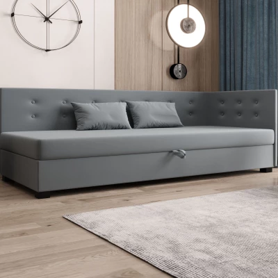 Jednolôžková posteľ 80x195 AJKA PLUS 1 - modrošedá