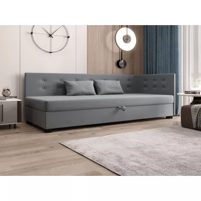 Jednolôžková posteľ 120x195 AJKA PLUS 1 - modrošedá