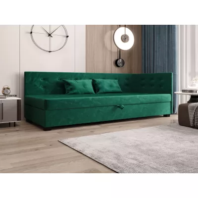 Jednolôžková posteľ 90x195 AJKA PLUS 1 - zelená