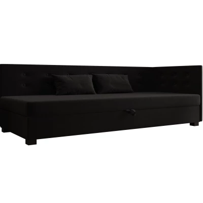 Jednolôžková posteľ 80x195 AJKA PLUS 2 - čierna