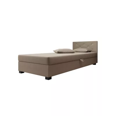 Čalúnená posteľ 100x195 MILEKA 2 - hnedá
