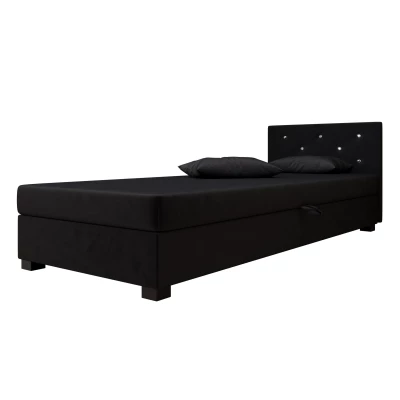 Čalúnená posteľ 80x195 MILEKA 2 - grafitová