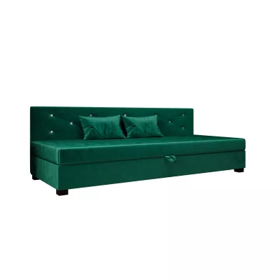 Čalúnená posteľ 80x195 MILEKA BIZ 1 - zelená