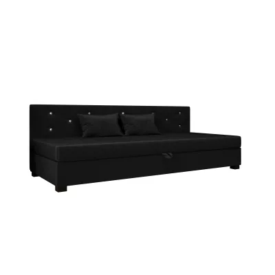 Čalúnená posteľ 100x195 MILEKA BIZ 1 - grafitová