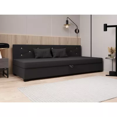 Čalúnená posteľ 90x195 MILEKA BIZ 2 - šedá