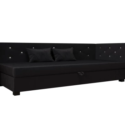 Čalúnená posteľ 80x195 MILEKA PLUS 2 - grafitová