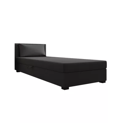 Jednolôžková posteľ 110x195 ZAJDA 1 s úložným priestorom - šedá