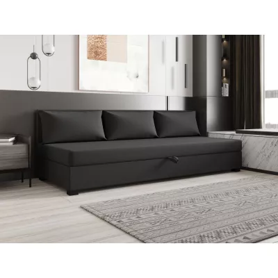 Jednolôžková posteľ 100x195 ZAJDA BIZ 1 s úložným priestorom - šedá