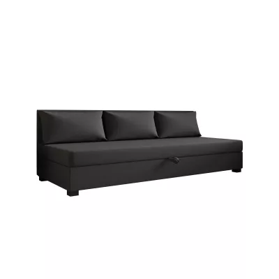 Jednolôžková posteľ 110x195 ZAJDA BIZ 1 s úložným priestorom - šedá