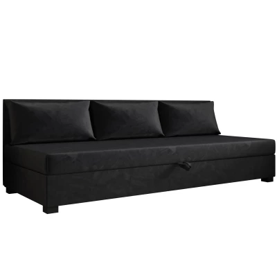 Jednolôžková posteľ 120x195 ZAJDA BIZ 2 s úložným priestorom - grafitová