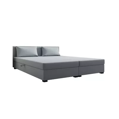 Manželská posteľ 180x200 ZAJDA DOUBLE 2 s úložným priestorom - modrošedá