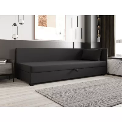 Jednolôžková posteľ 80x195 ZAJDA PLUS 1 s úložným priestorom - šedá