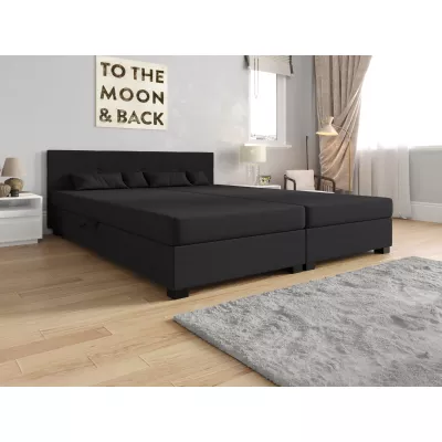 Manželská posteľ 160x200 LOCIKA DOUBLE 1 - šedá