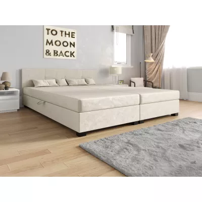 Manželská posteľ 180x200 LOCIKA DOUBLE 1 - ecru