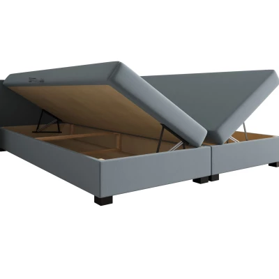 Manželská posteľ 160x200 LOCIKA DOUBLE 2 - ecru