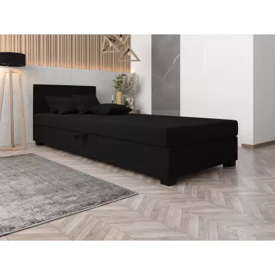 Čalúnená posteľ 90x195 HEIDI 1 - čierna