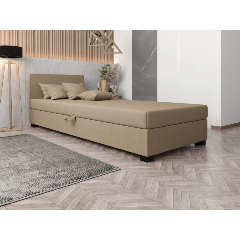 Čalúnená posteľ 120x195 HEIDI 1 - hnedá