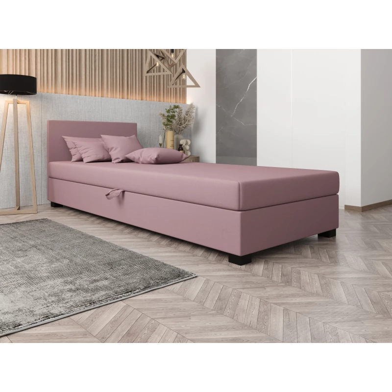 Čalúnená posteľ 90x195 HEIDI 1 - ružová