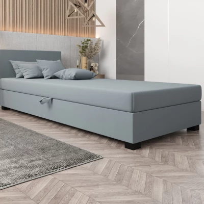 Čalúnená posteľ 80x195 HEIDI 1 - modrošedá