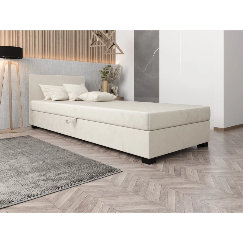 Čalúnená posteľ 80x195 HEIDI 1 - ecru